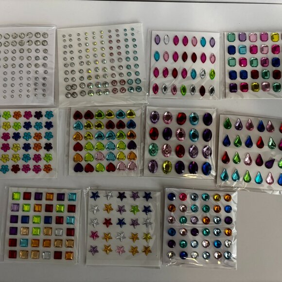 Other - 11 Sheets of Verity of Rhinestones
